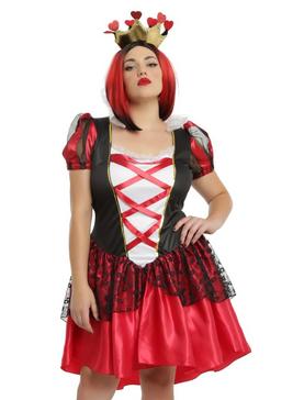 Royal Red Queen Costume Plus Size, , hi-res