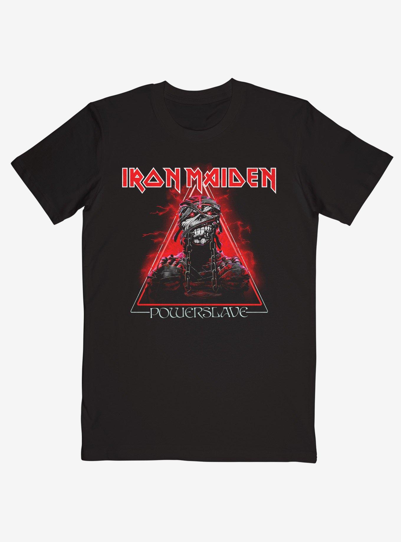 Iron Maiden Powerslave T-Shirt, BLACK, hi-res