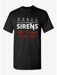 Sleeping With Sirens Be Lost Icons T-Shirt, BLACK, hi-res