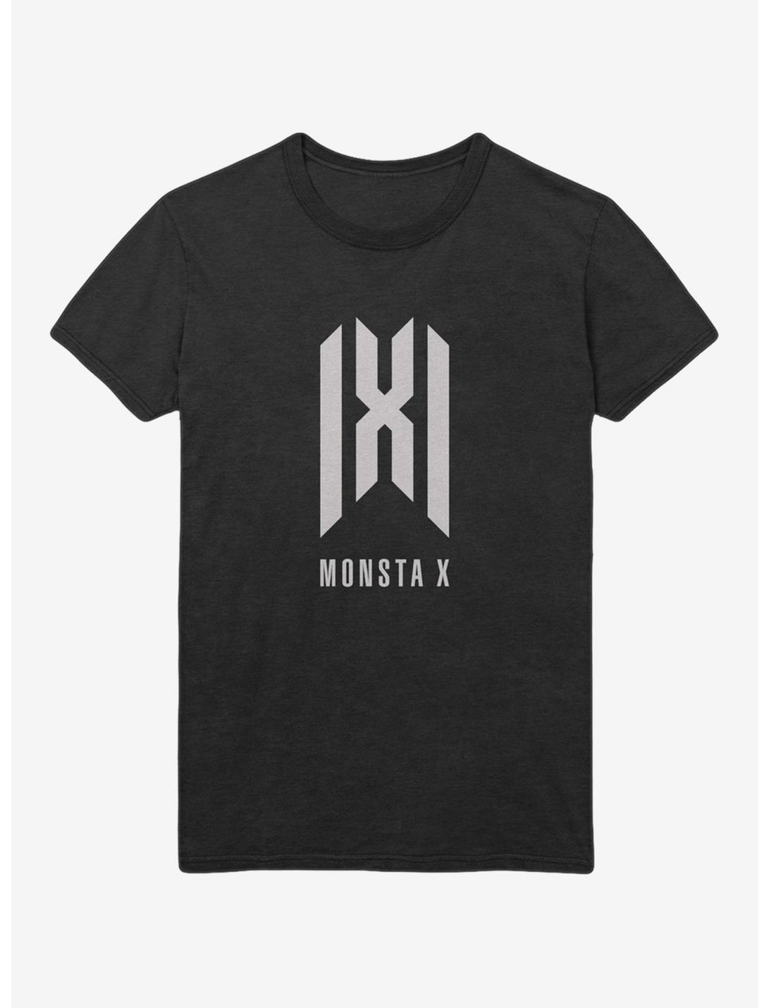 Monsta X Logo T-Shirt, BLACK, hi-res