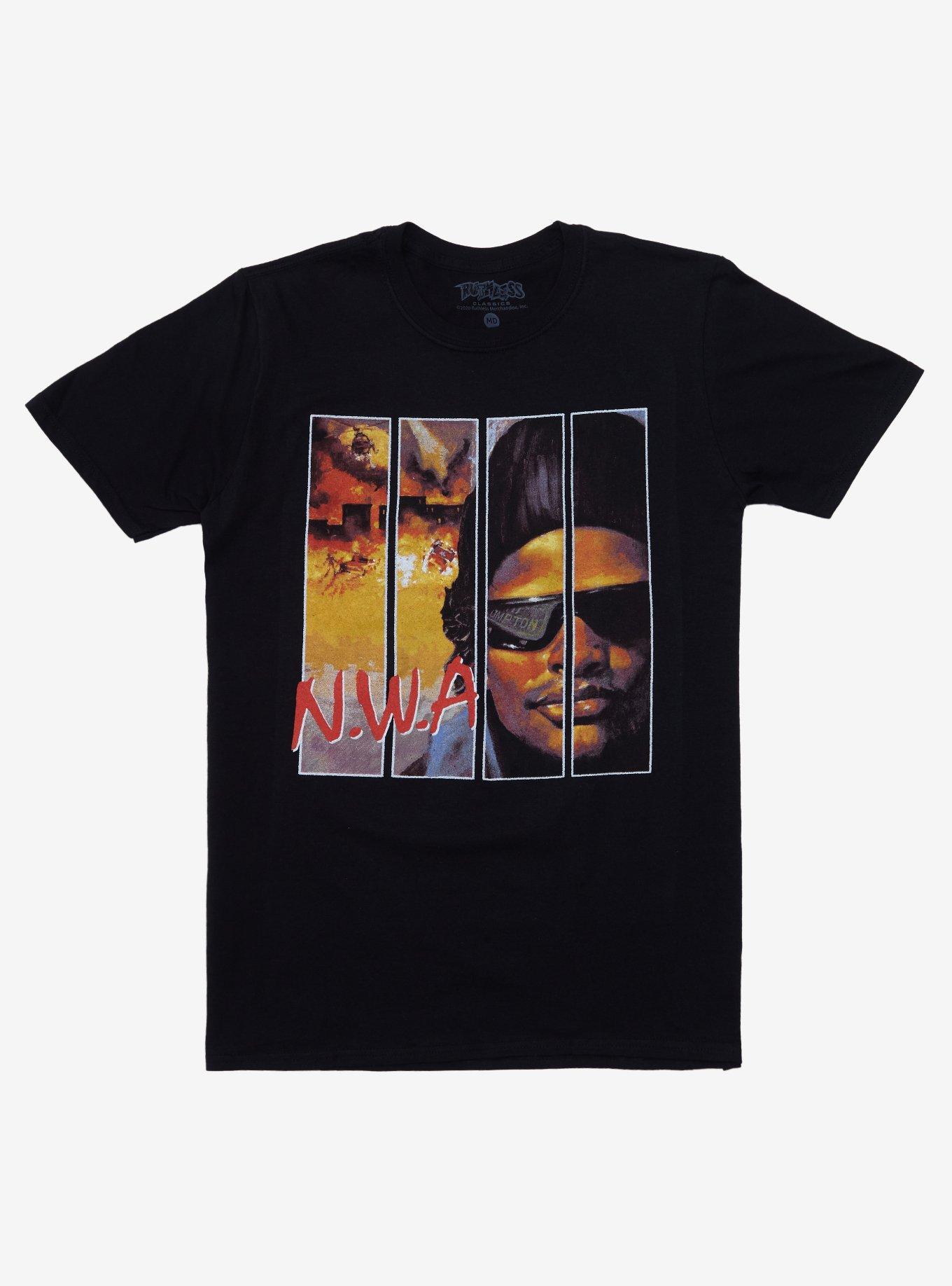 N.W.A. 100 Miles And Runnin' T-Shirt, BLACK, hi-res