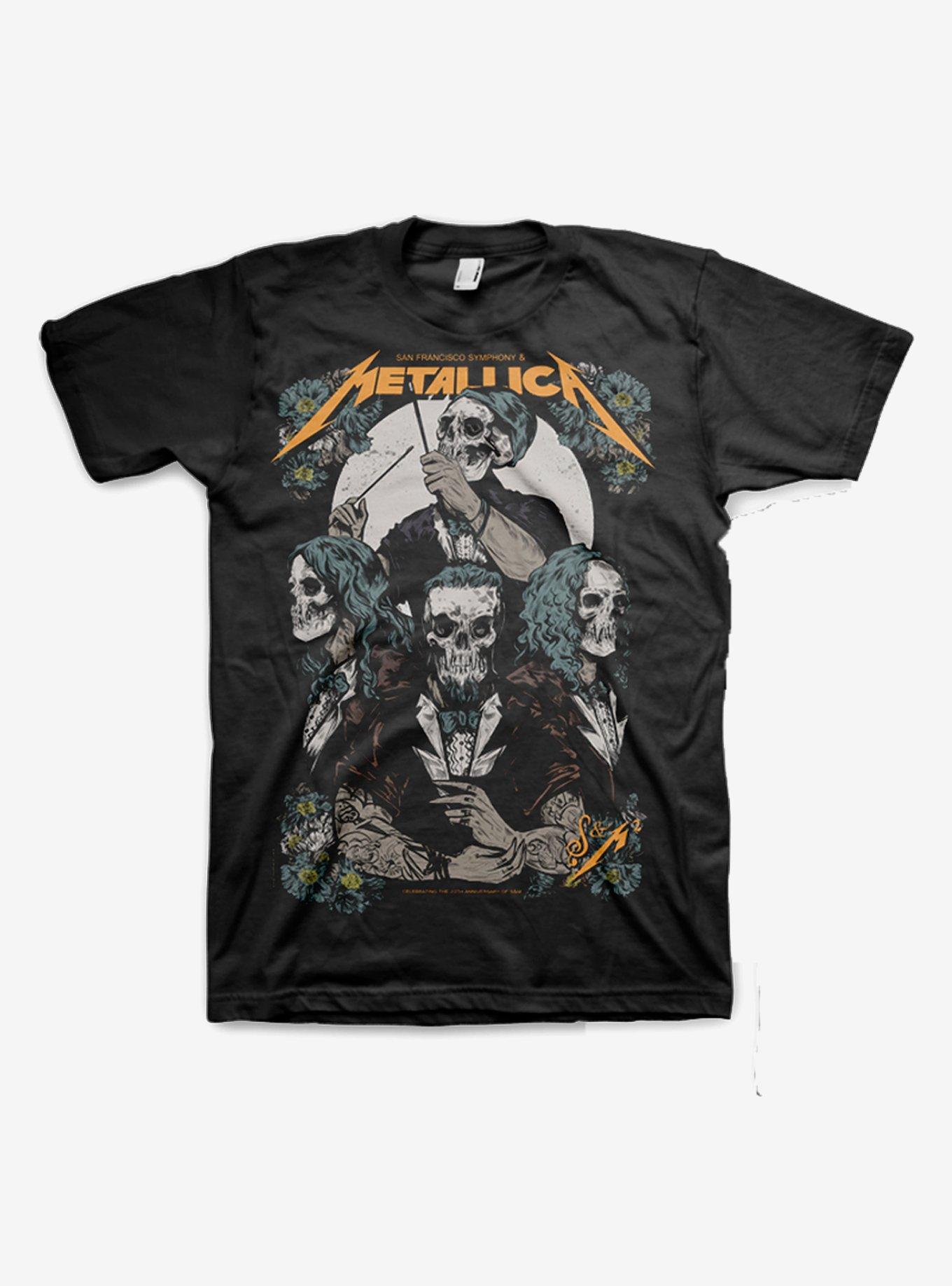 Metallica San Francisco Symphony S&M2 T-Shirt, BLACK, hi-res