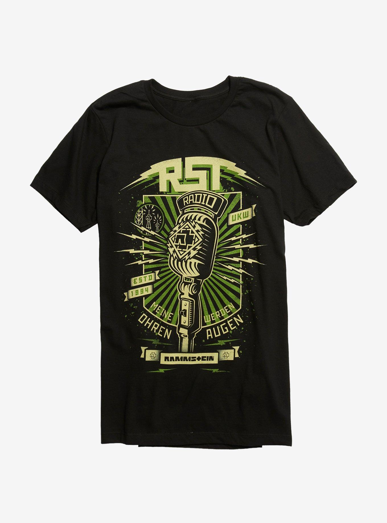 Rammstein Radio T Shirt Hot Topic