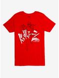 JoJo's Bizarre Adventure Jotaro Kujo T-Shirt, RED, hi-res