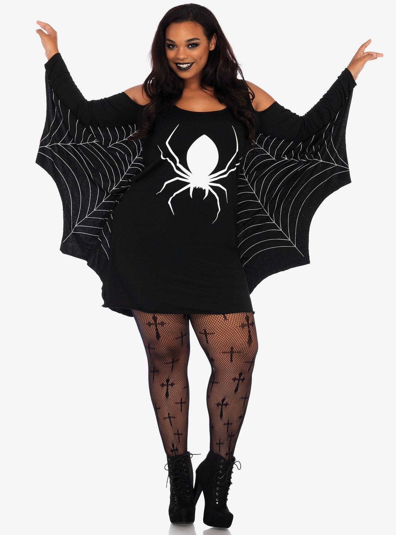 Jersey Spiderweb Dress Plus Size