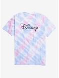 Disney Logo Cotton Candy Tie-Dye Oversized Girls T-Shirt, MULTI, hi-res