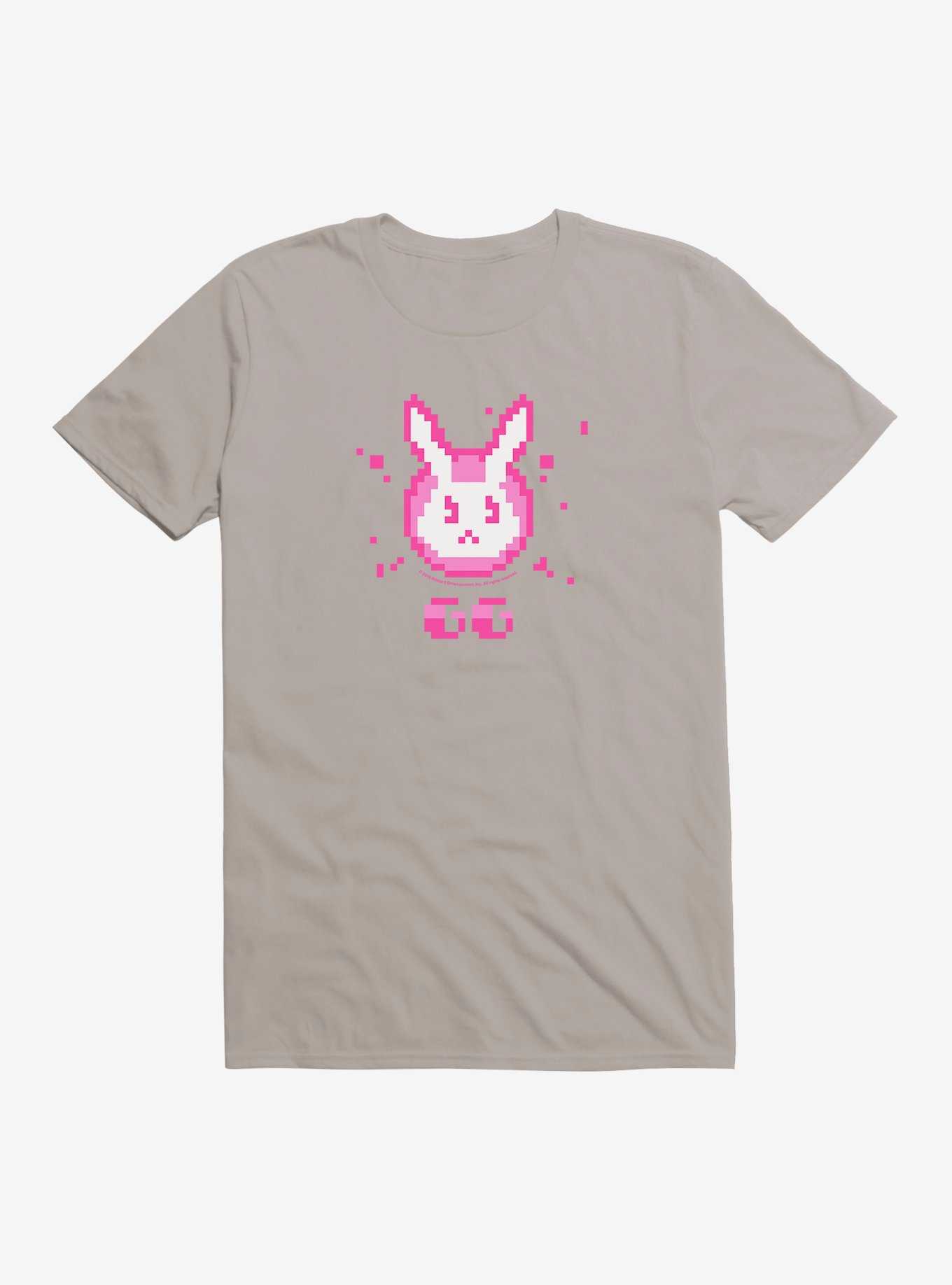 Overwatch D.Va Pixel Bunny T-Shirt, , hi-res