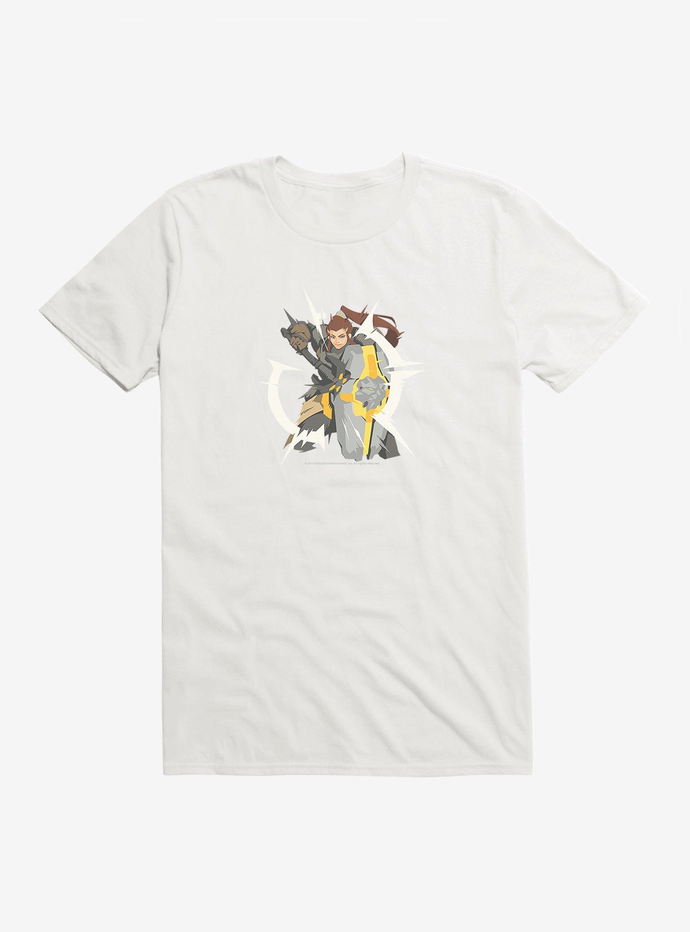 Overwatch Brigitte In Action T-Shirt - WHITE | BoxLunch