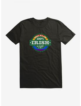 100% Irish And Gay! T-Shirt, , hi-res