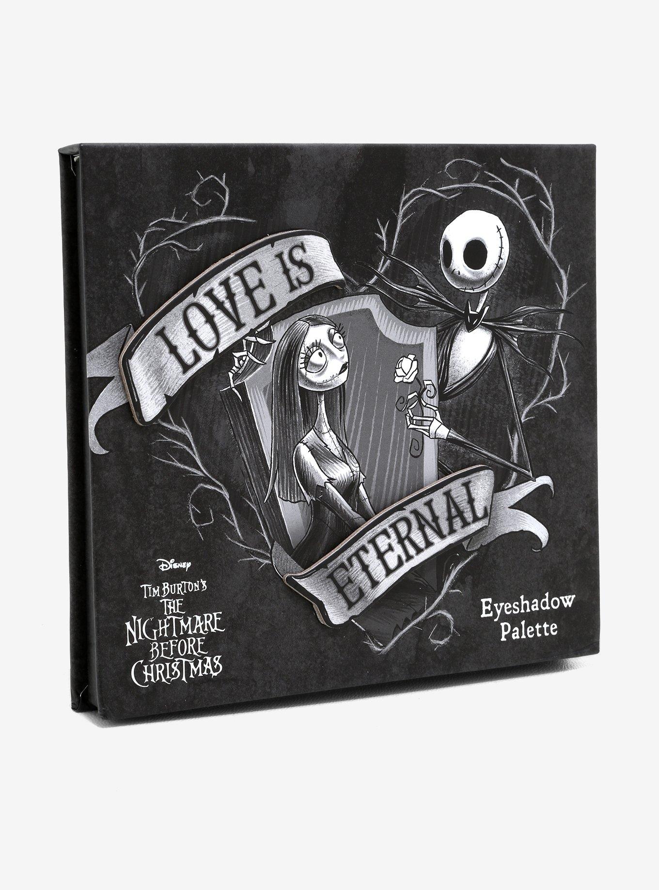 The Nightmare Before Christmas Jack & Sally Love Is Eternal Eyeshadow Palette, , hi-res