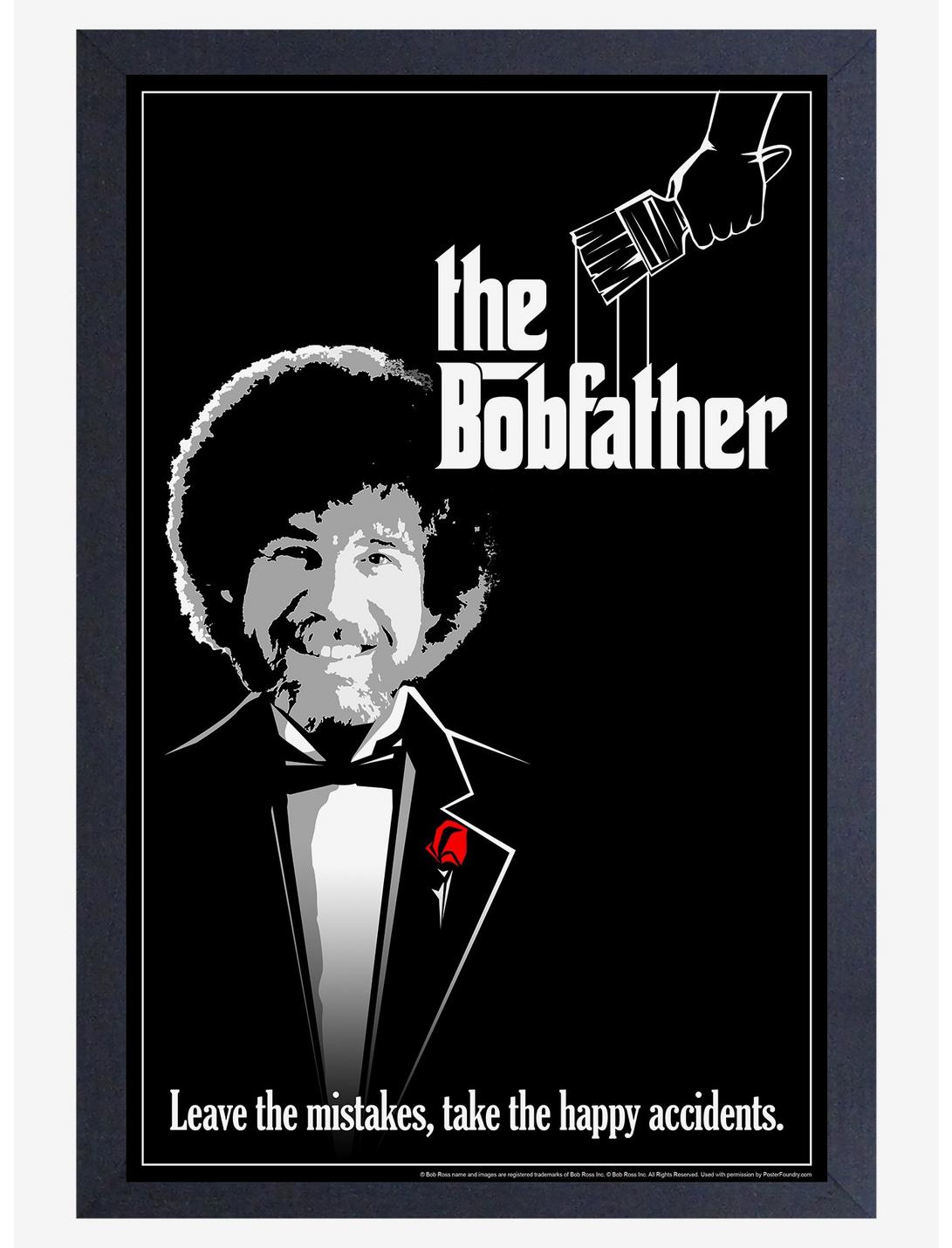 Bob Ross The Bobfather Framed Poster, , hi-res