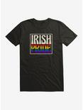 Rainbow Irish Pride T-Shirt, BLACK, hi-res