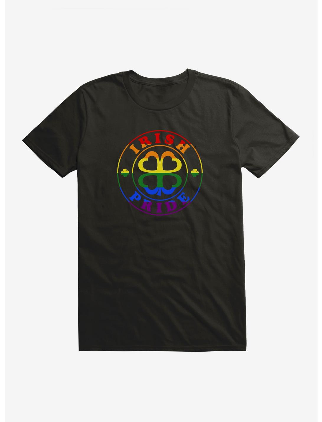 Rainbow Shamrock Pride T-Shirt, , hi-res