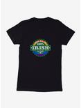 100% Irish And Gay! Womens T-Shirt, BLACK, hi-res