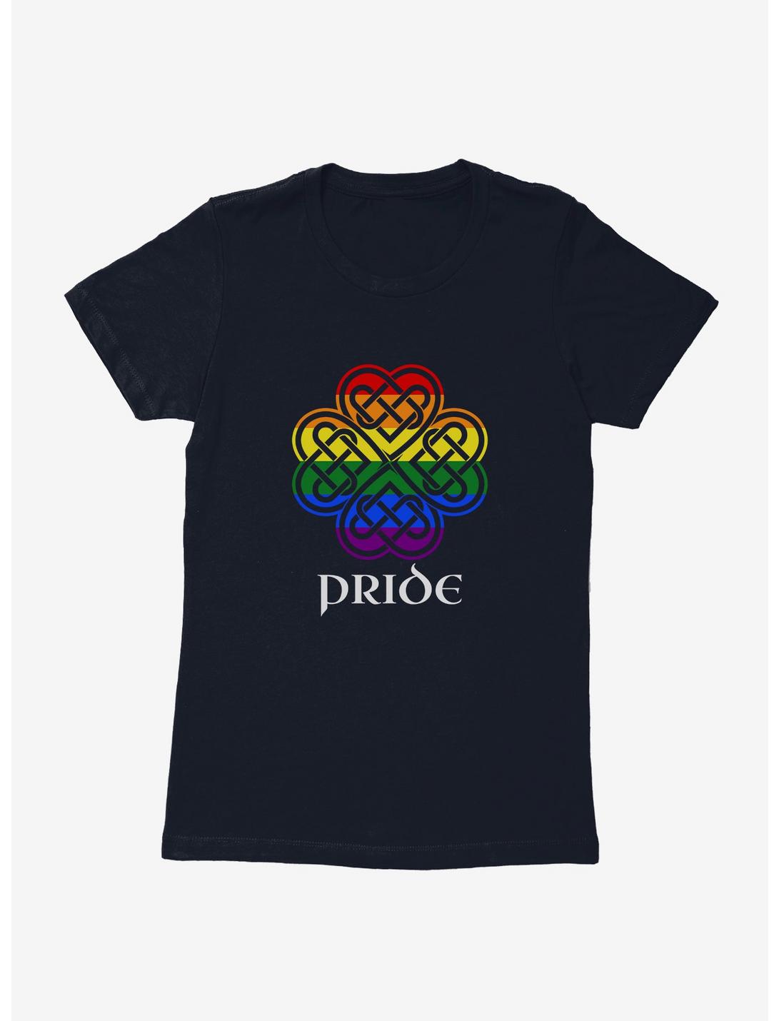 Celtic Gay Pride Womens T-Shirt, MIDNIGHT NAVY, hi-res