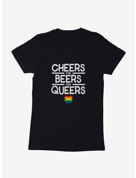 Cheers For Beers And Queers Womens T-Shirt, , hi-res