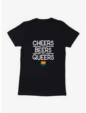 Cheers For Beers And Queers Womens T-Shirt, , hi-res