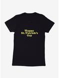 St. Patrick's Gay Womens T-Shirt, BLACK, hi-res