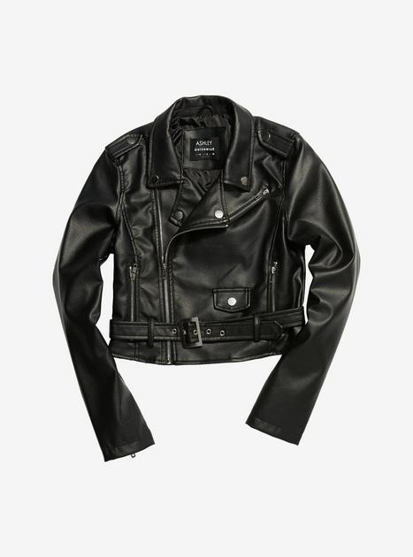 Faux Leather Girls Motorcycle Jacket | Hot Topic