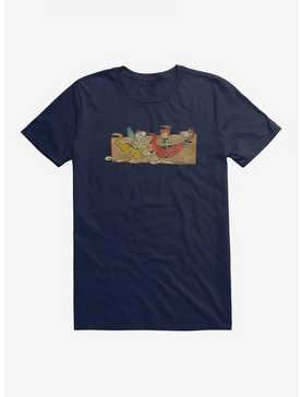 The Flintstones Bamm-Bamm And Pebble's Race T-Shirt, , hi-res