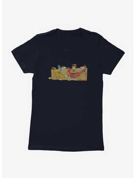 The Flintstones Bamm-Bamm And Pebble's Race Womens T-Shirt, , hi-res