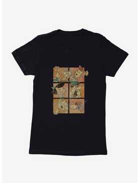 The Flintstones The Whole Gang Tile Womens T-Shirt, , hi-res
