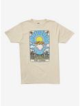 Tarot Card The Coffee T-Shirt - BoxLunch Exclusive, TAN/BEIGE, hi-res