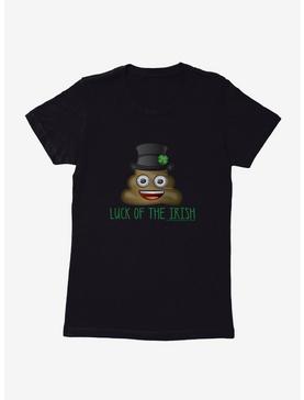 Plus Size Emoji St. Patrick's Day Icons Luck Of The Irish Poop Womens T-Shirt, , hi-res