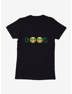Plus Size Emoji St. Patrick's Day Icons Shamrock Eyes Cheers Womens T-Shirt, , hi-res
