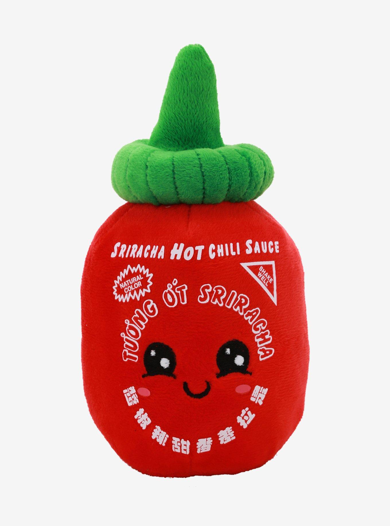 Sriracha Bottle Kawaii Plush, , hi-res