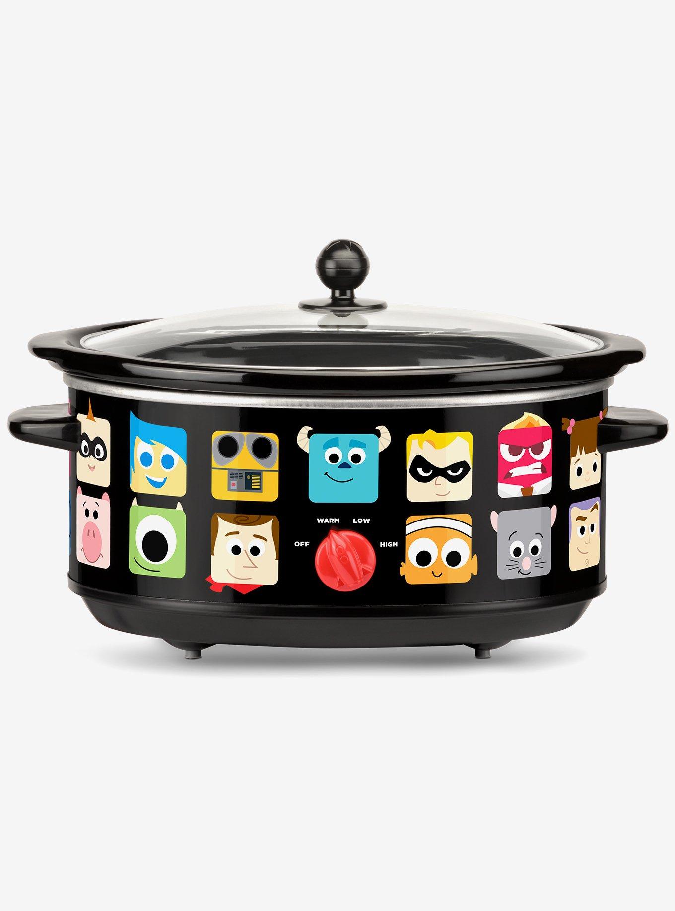  Disney Pixar Slow Cooker, 7 quart, Black: Home & Kitchen