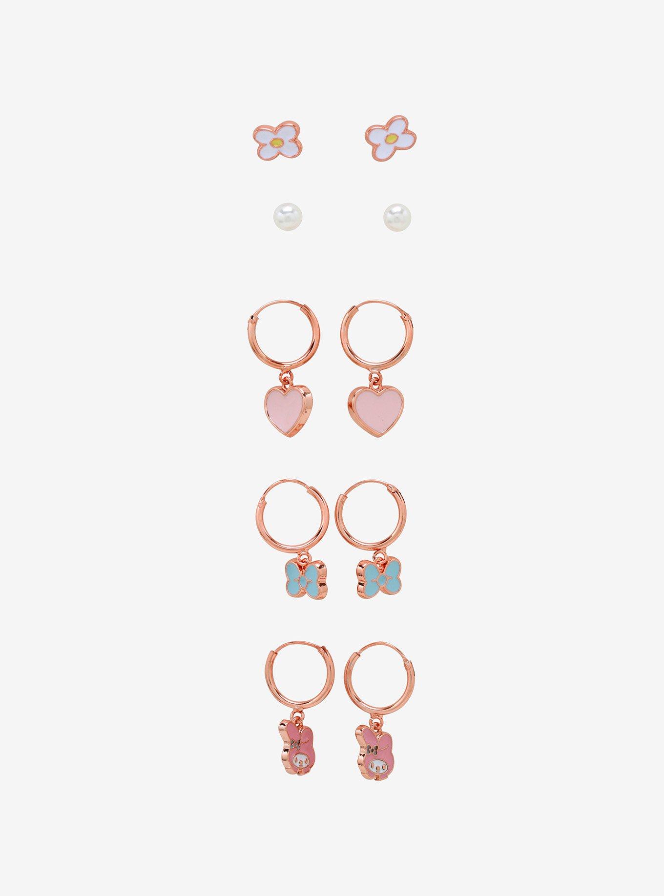 My Melody Hoop & Stud Earring Set, , hi-res