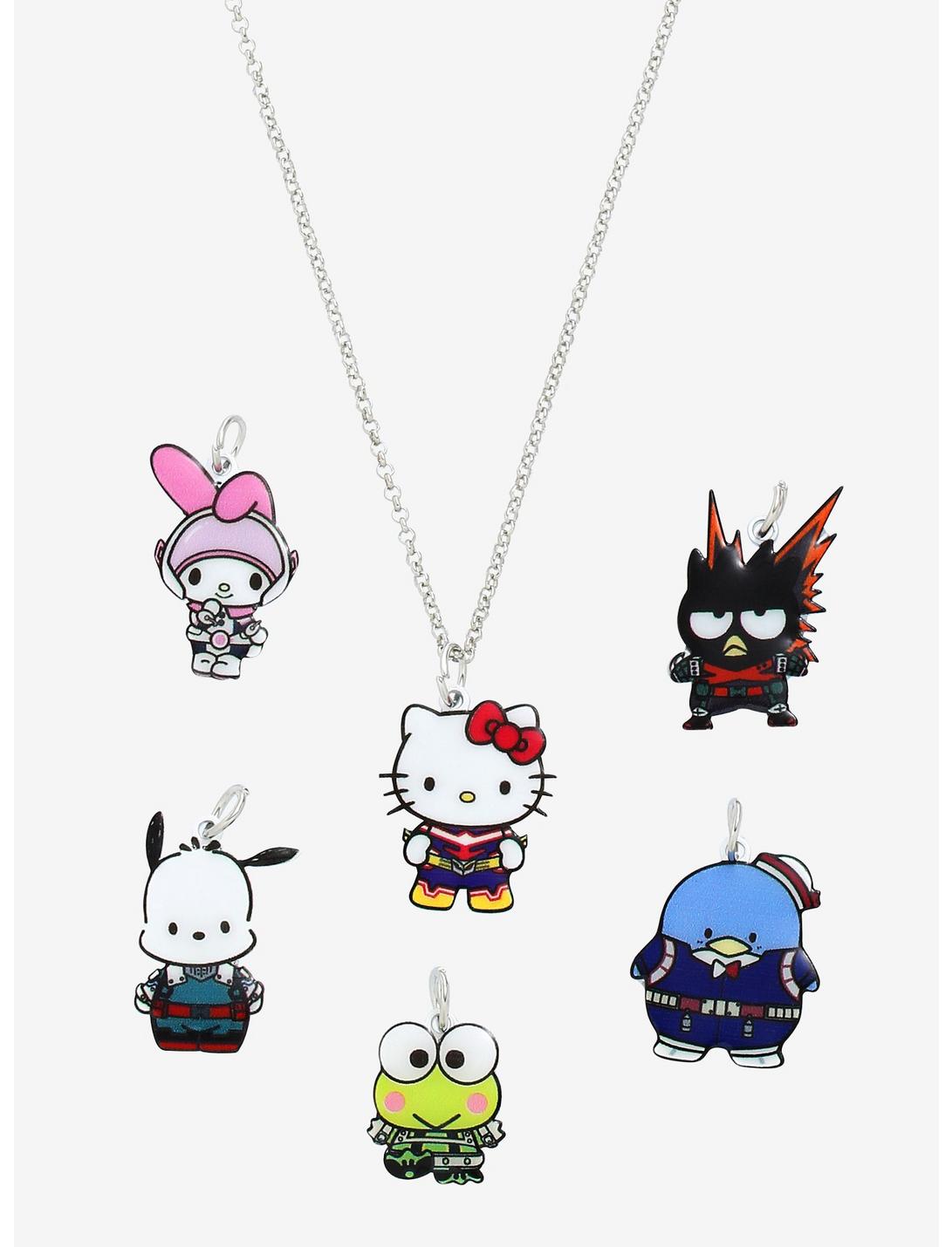 My Hero Academia X Hello Kitty And Friends Interchangeable Charm Necklace, , hi-res