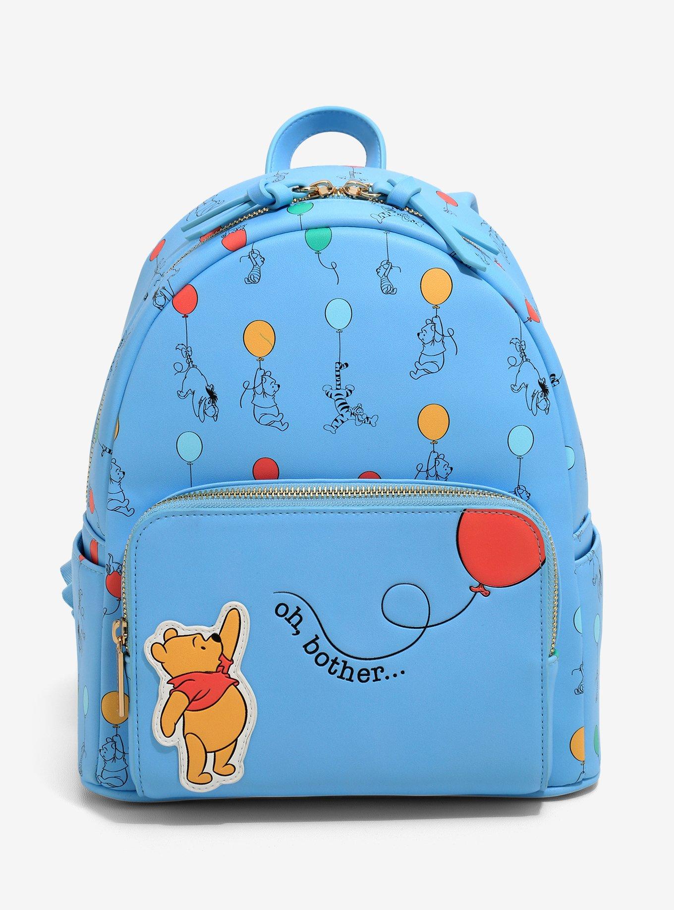 Disney Mini Bucket Bag Cute Cartoon Winnie the Pooh PU Female