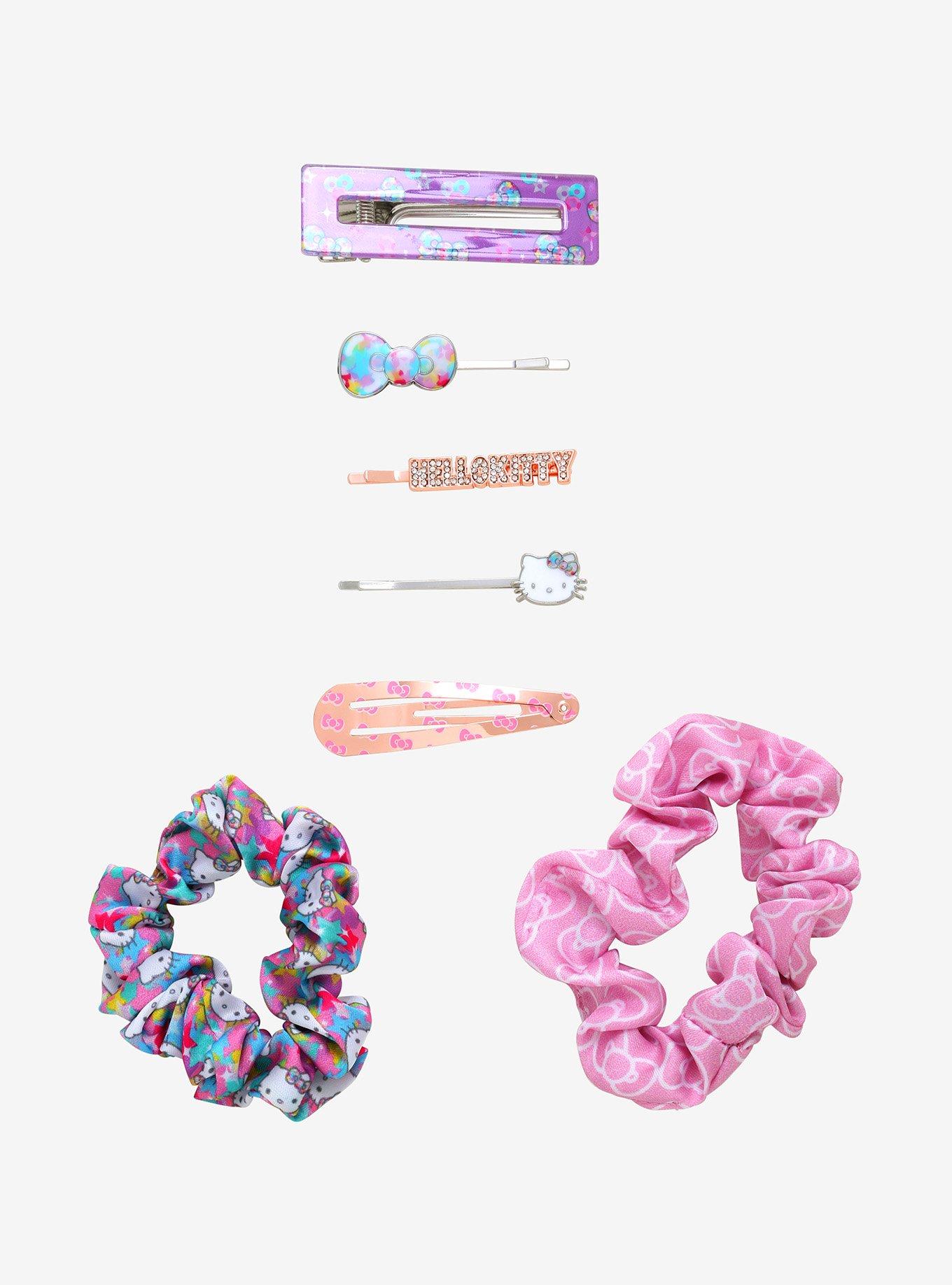 Hello Kitty Pastel Hair Accessory Set, , hi-res