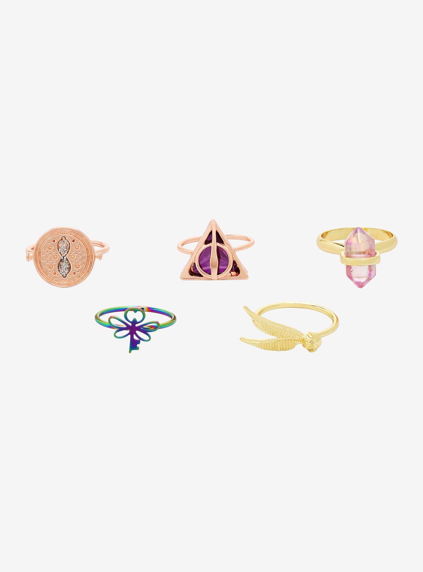 Harry Potter Icon Ring Set, , hi-res
