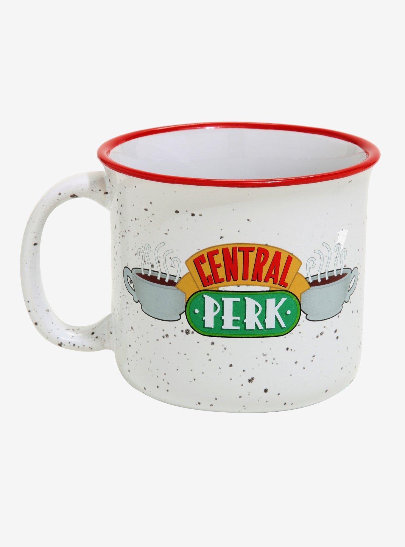 Friends Central Perk Speckled Camper Mug | Hot Topic
