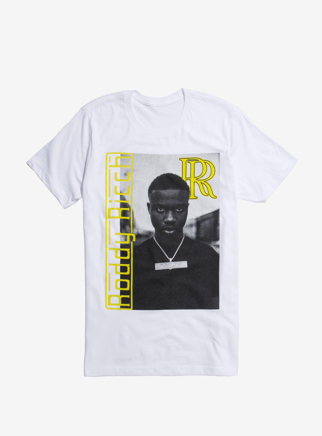 Roddy Ricch Portrait T-Shirt, WHITE, hi-res