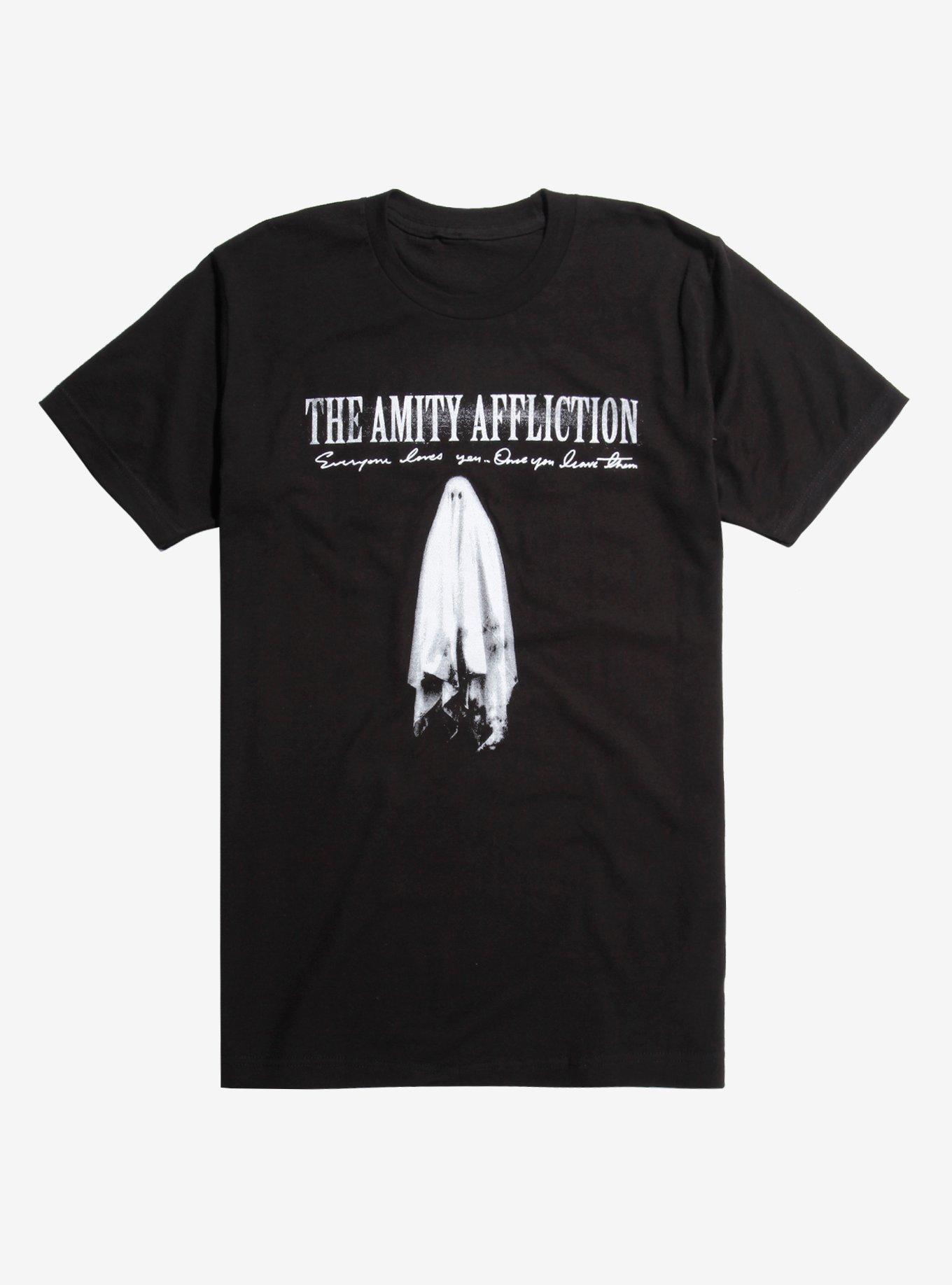 The Amity Affliction Everyone Loves You... Once You Leave Them T-Shirt, BLACK, hi-res