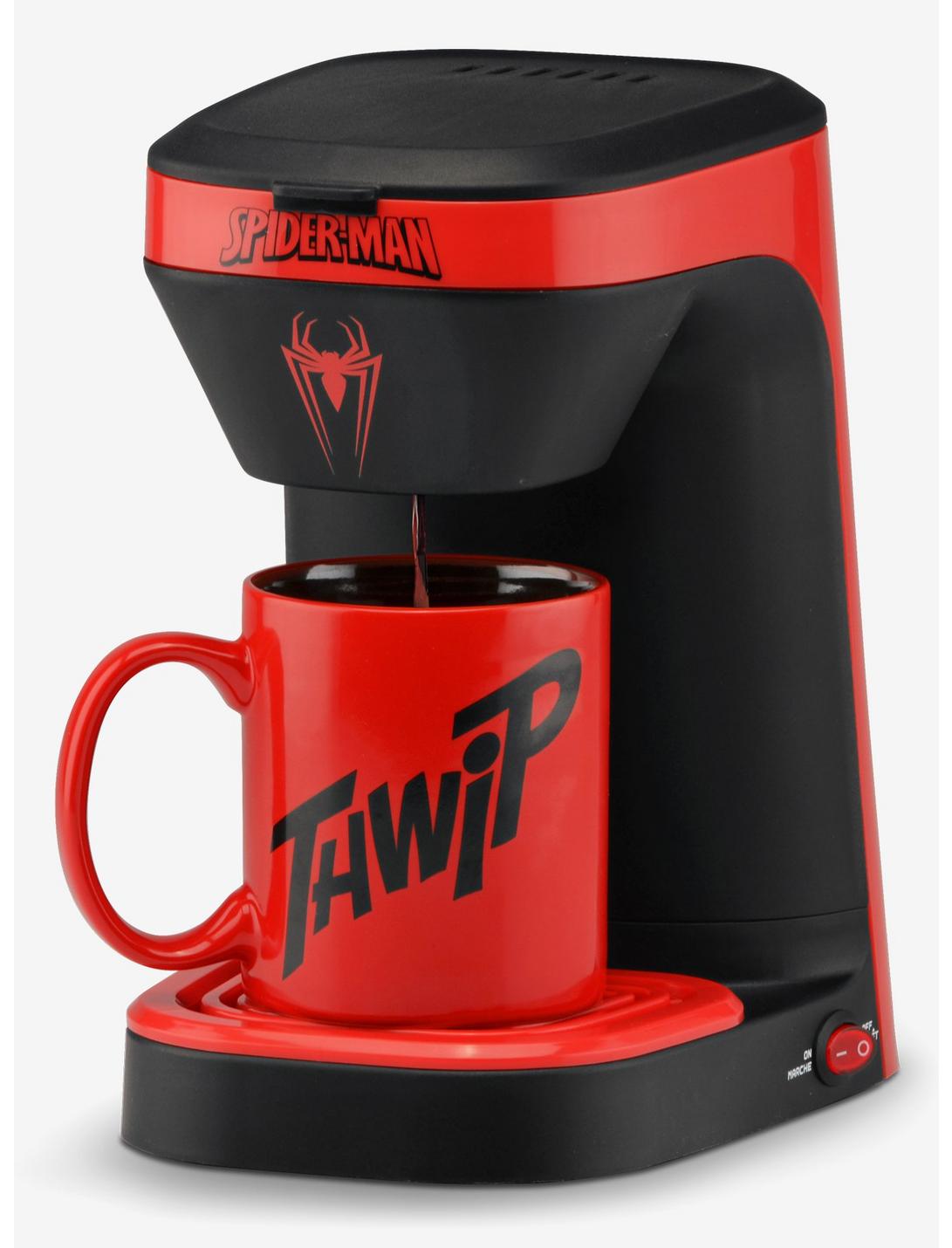 Marvel Spiderman 1-Cup Coffee Maker with Mug, , hi-res