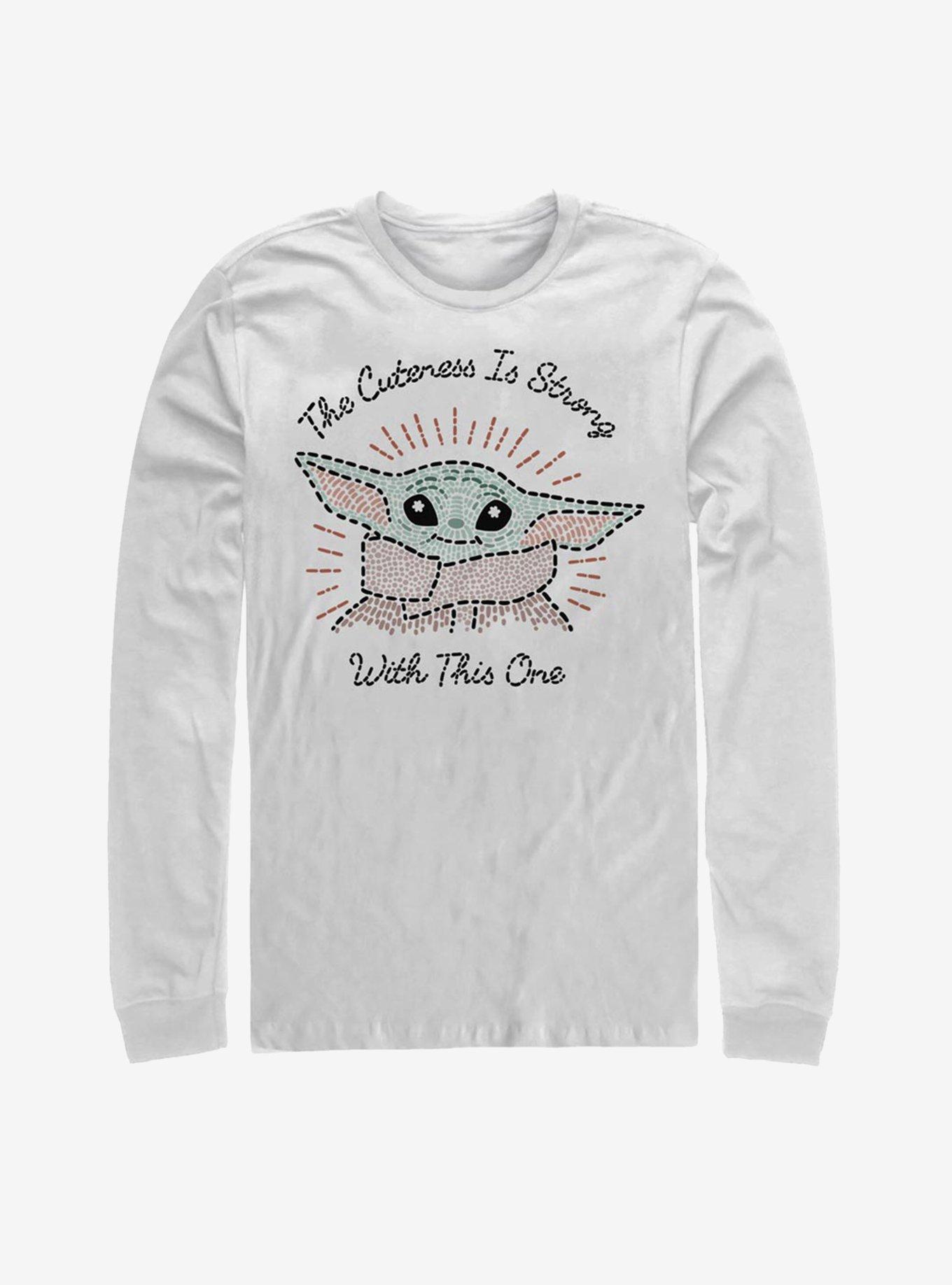 Star Wars The Mandalorian The Child Stitch Long-Sleeve T-Shirt, , hi-res