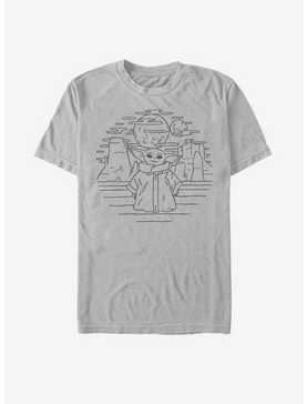 Star Wars The Mandalorian The Child Doodle T-Shirt, , hi-res
