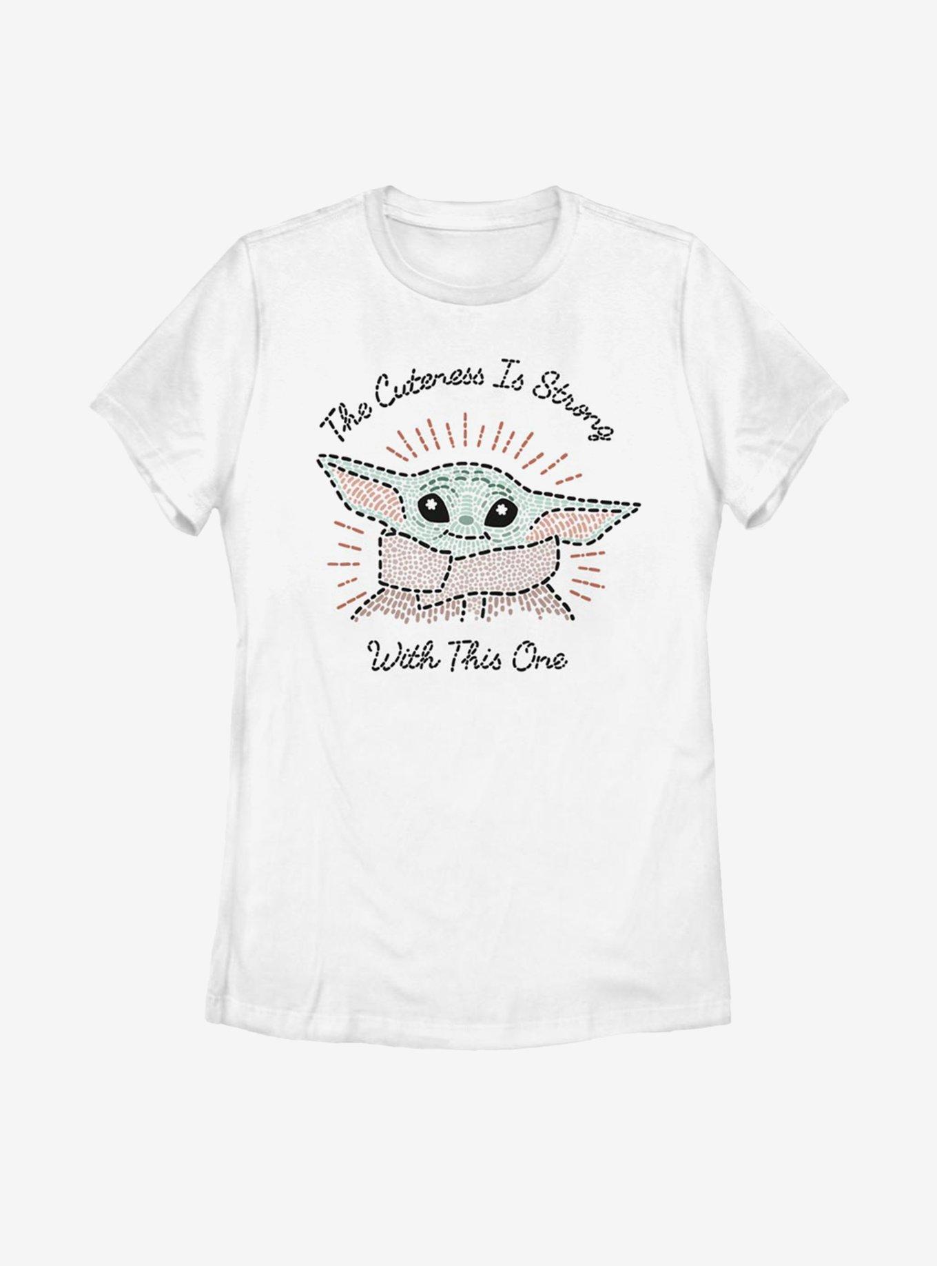 Star Wars The Mandalorian The Child Stitch Womens T-Shirt, , hi-res