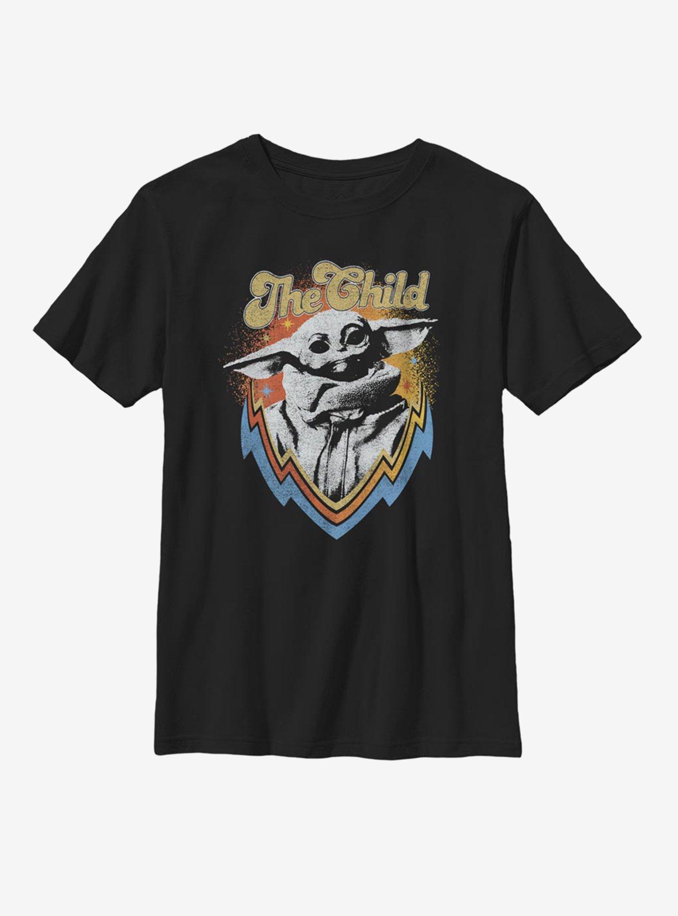 Star Wars The Mandalorian The Child Retro Youth T-Shirt, , hi-res