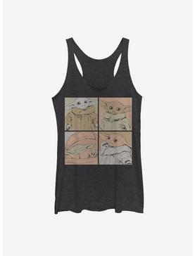 Star Wars The Mandalorian The Child Boxes Of Cute Womens Tank Top, , hi-res