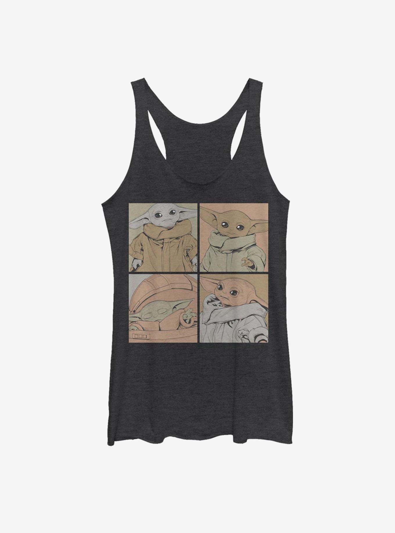 Star Wars The Mandalorian The Child Boxes Of Cute Womens Tank Top, , hi-res