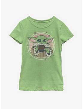 Star Wars The Mandalorian The Child Starry Eyes Youth Girls T-Shirt, , hi-res
