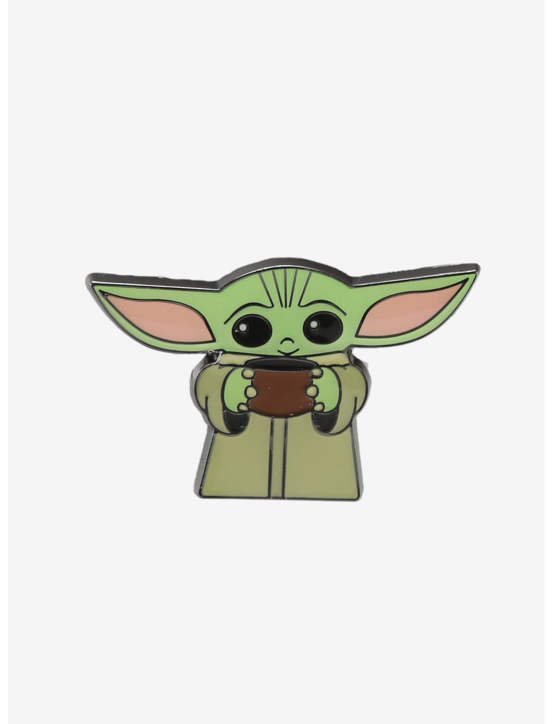 Star Wars The Mandalorian The Child with Soup Enamel Pin - BoxLunch Exclusive, , hi-res