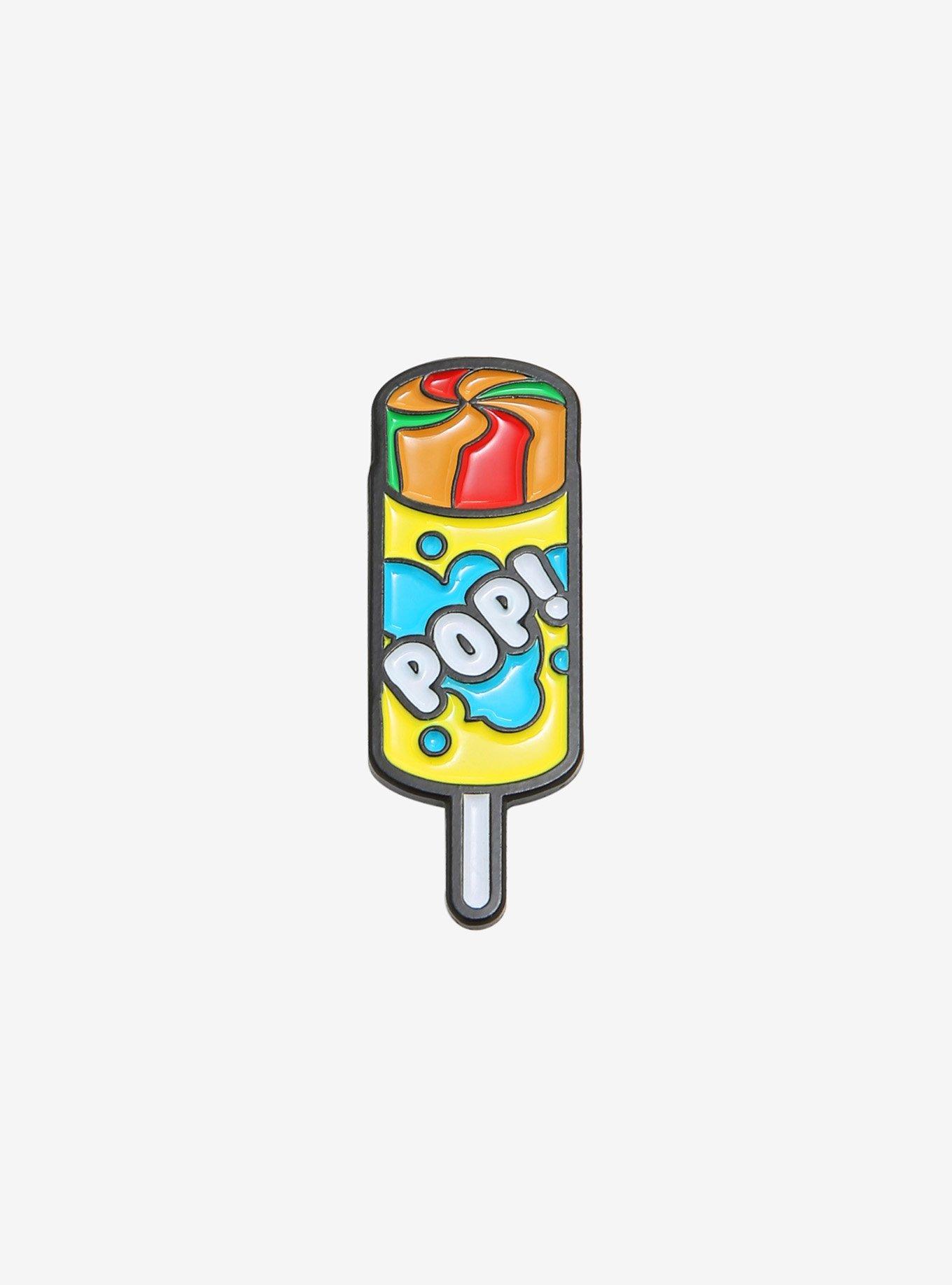 Ice Cream Pop Enamel Pin - BoxLunch Exclusive, , hi-res