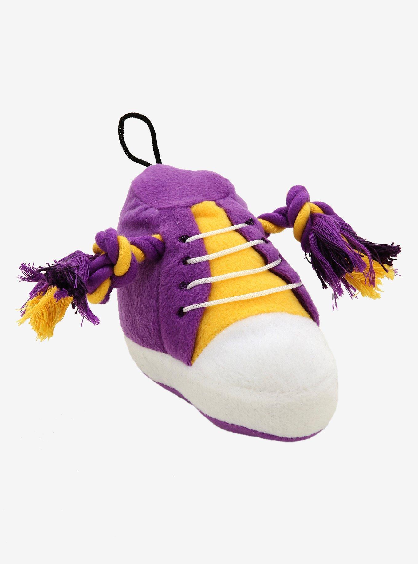 NBA Los Angeles Lakers Sneaker Squeaky Pet Toy, , hi-res